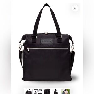 Chic Black Baby Bag for Women